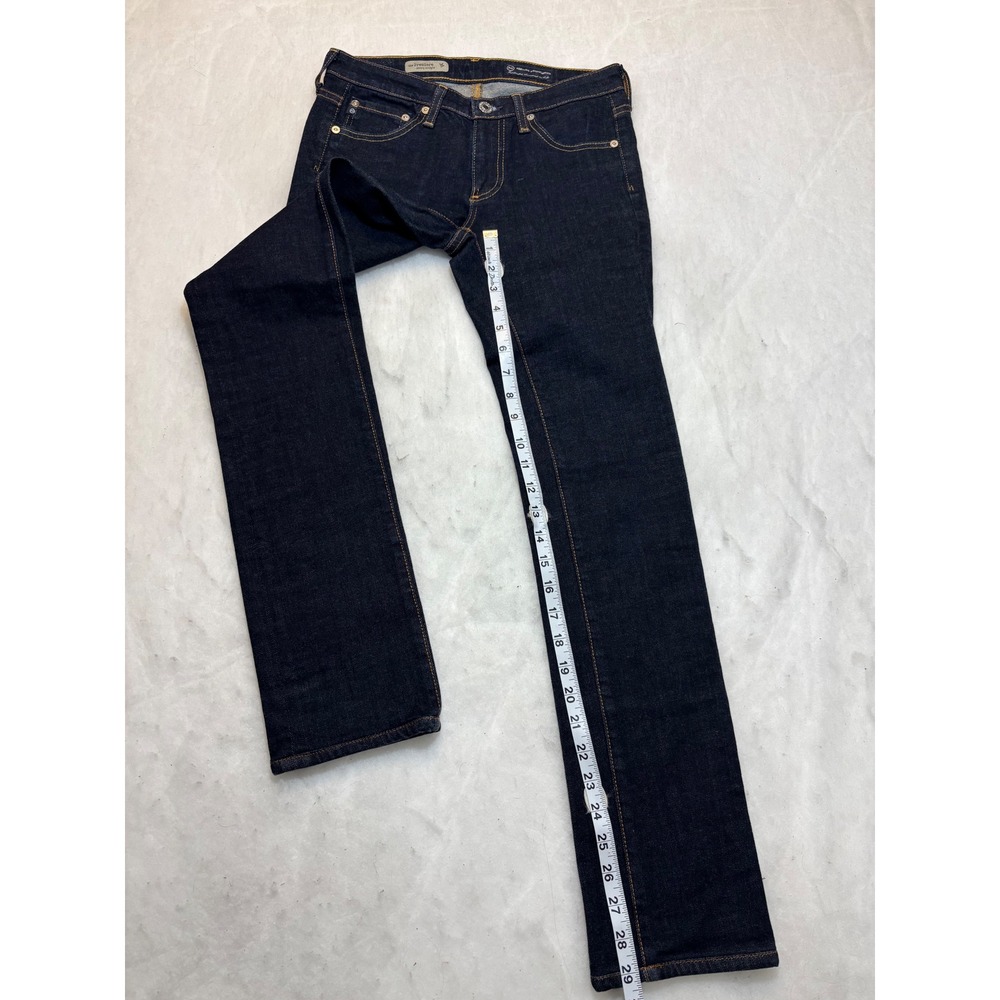 AG Adriano Goldschmied The Premiere Skinny Straight Jeans Dark Indigo 26R Mens - Picture 5 of 11